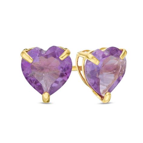 zales amethyst earrings